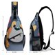 thumbnail image 2 of Tom y Jerry Riñonera Bandolera con Estampado Integral para Hombres y Mujeres, Bolso Cruzado Gráfico de Tendencia, Mochila de Hombro Streetwear para Ciclismo y Deportes, Riñonera Versátil Casual, 2 of 6