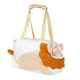 thumbnail image 1 of Pet Cat Bolsa de hombro Bolsa Tote de mano Suministros para mascotas Lion Pattern Soft Side Cat Carrier 42x20x25cm para caminata diaria o caminata de, 1 of 5