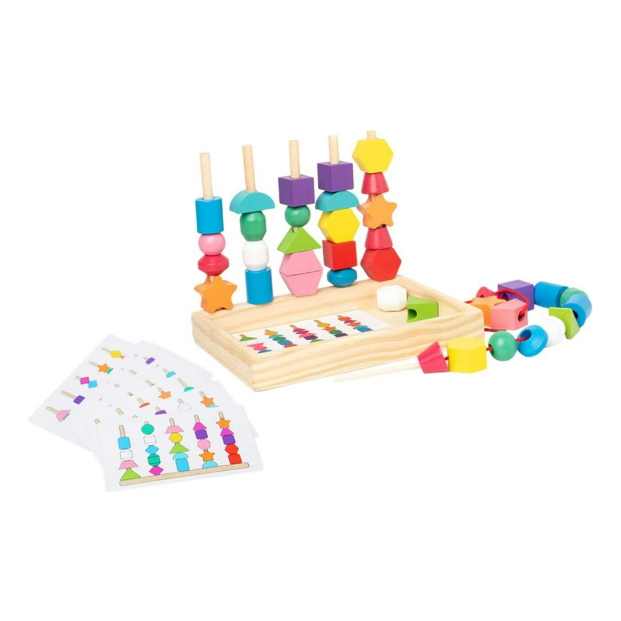 Genérico - Juguete Apilable Educativo De Madera Habilidades Motoras Lau