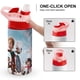 thumbnail image 4 of Gigantes de la ManchaBotella de Agua con Tapa Pop Top de Un Toque, Acero Inoxidable, a Prueba de Fugas, para Deportes, Botella Infantil rosa 12 oz, 4 of 6