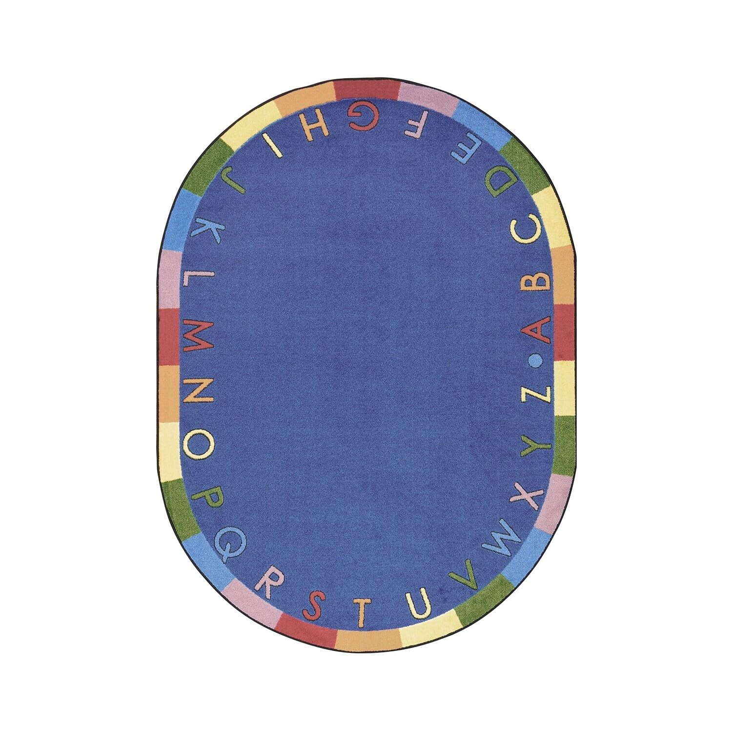Alfombra Joy Carpets Con Forma De Arcoíris Ovalada, 235 Cm X 330 Cm
