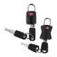 thumbnail image 5 of Candado seguro de la cerradura de la maleta segura del equipaje del candado del viaje del tsa 2pcs con la llave 4, 5 of 6