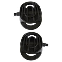 Ioensy - 2 Pedales De Bicicleta De Ejercicio Estacionarios, Pedales De Ciclismo Duraderos, Entrenamiento De Alta Resistencia