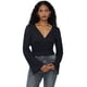 thumbnail image 1 of Blusa Mujer Manga Larga Campana Print Negro Corona, 1 of 5