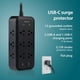 thumbnail image 2 of Protector contra sobretensiones Philips de 12 salidas, 2 USB-A, 1 USB-C, 17 W, 3120J, 2 of 6