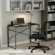 thumbnail image 5 of Mesa Escritorio Plegable de Metal y Madera Negro 100x50x75 cm, 5 of 6