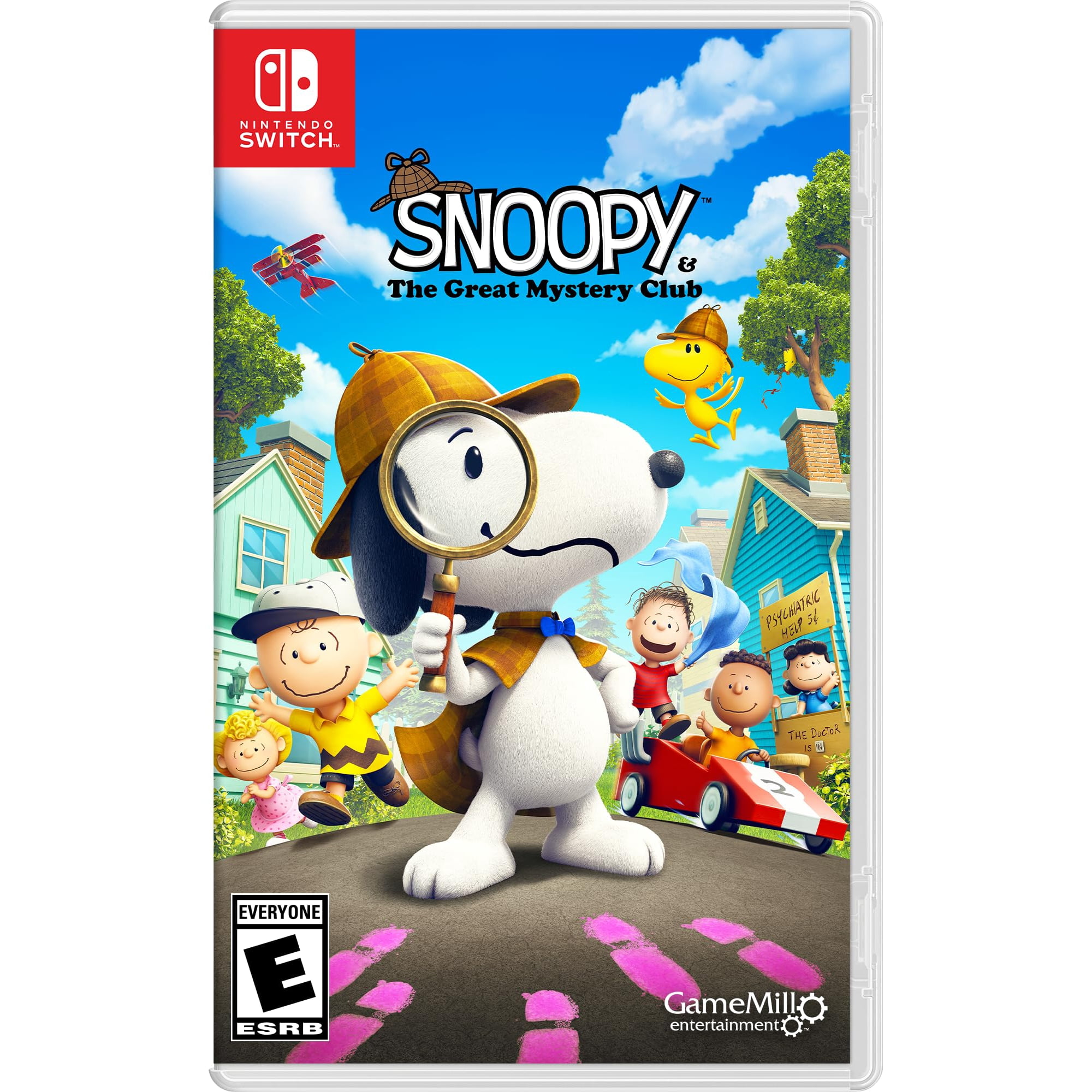 Game Mill - Videojuego Mill Snoopy & The Great Mystery Club - Nintendo Switch