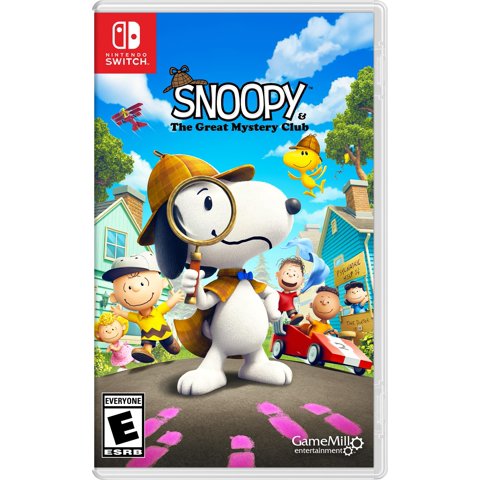 Game Mill - Videojuego Mill Snoopy & The Great Mystery Club