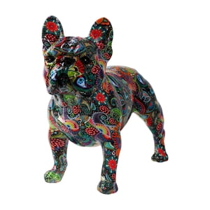 Bothyi - Estatua De Bulldog Francés, Figuritas Y Estatuas De Bulldog Para Decoración Del Hogar, Estilo Adorno D