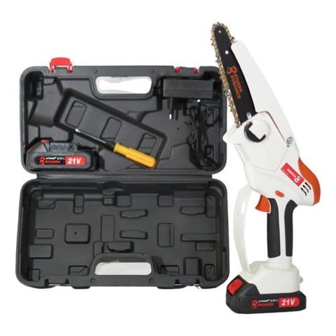 Motosierra Inalámbrica 2 Baterías 6´´ Profesional Ryuken