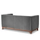 thumbnail image 5 of Sofa Roma 3 C Tela Velvet Gris, 5 of 6