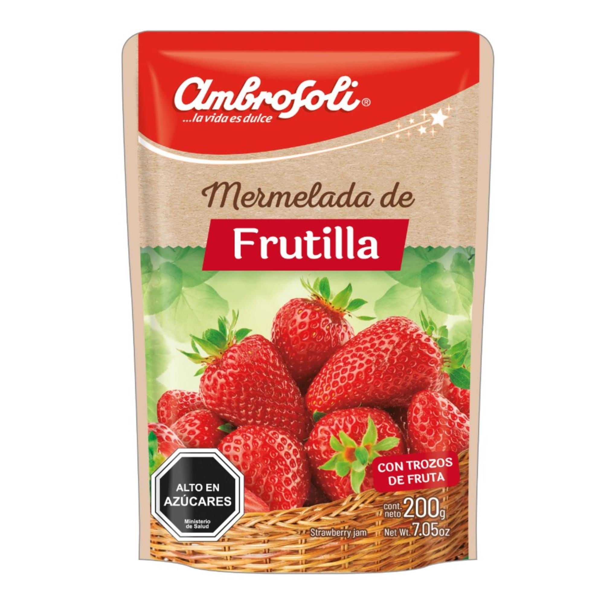 Mermelada Frutilla 200 g Ambrosoli