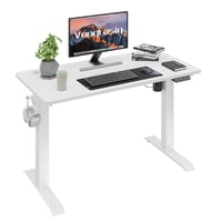 Globex - Escritorio Eléctrico Regulable En Altura 120X60X1,8Cm