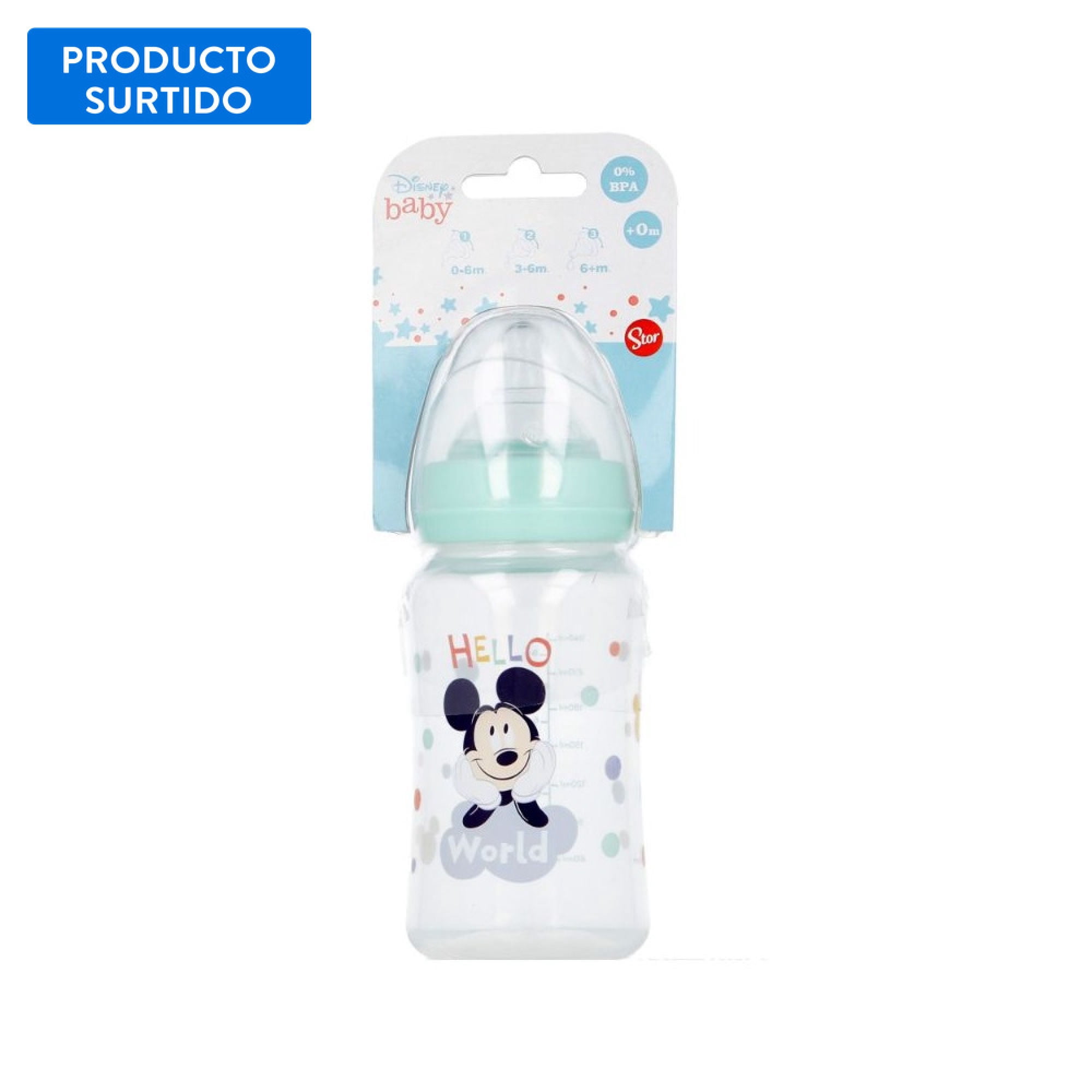 Disney - Mamadera 240ml, Producto Surtido 1 Un