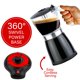 thumbnail image 3 of Máquina de espresso Brentwood TS-119BK inalámbrica de 550 W para 6 porciones, 3 of 7