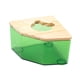 thumbnail image 3 of Caja De Ba?o De Arena De Hámster Con Tapa De Madera Para Hámster Enano Animales Peque?os Gerbil Verde, 3 of 5