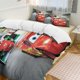 thumbnail image 1 of Cartoon Cars Lightning McQueen Friend Boys Room Decor Size Bedding Set for Kids 3 Piece Bedding with 1 Duvet Cover And 2 Pillowcases Queen Bed Sheets, 1 of 5