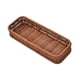 thumbnail image 4 of Cesta de servicio tejida de imitación de ratán, cesta de pan, bandeja de comida, soporte para frutas, organizador decorativo para bocadillos, bebidas, M, 4 of 5