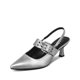 thumbnail image 5 of Zapato Taco Talón abierto Hebilla Mujer Weide YOU539, 5 of 9