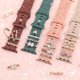 thumbnail image 2 of Correa Wowstrap 40/41/44/45 mm Floral de Silicona + Anilla, 2 of 4