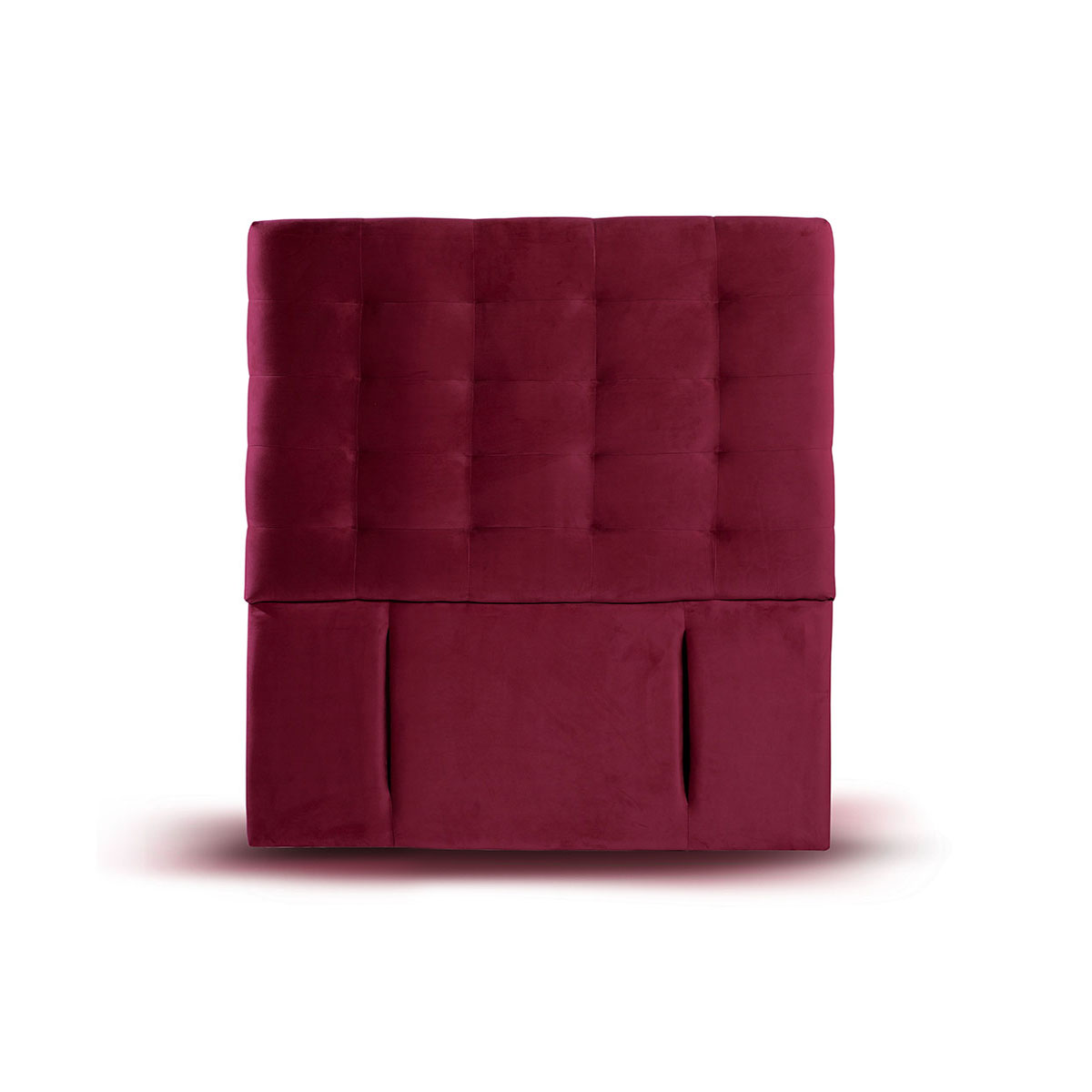 Latam Home - Respaldo Napoles Tela Burdeo 1 Pza