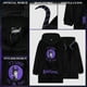 thumbnail image 3 of Sudadera polar con capucha y punto Disney Stitch Black Maléfica para adulto, 3 of 3