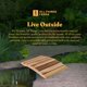 thumbnail image 5 of Puente de Jardín All Things Cedar 61 cm Natural, 5 of 7