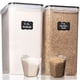 thumbnail image 1 of Contenedores de almacenamiento de alimentos Shazo extra grandes de 9.5 L (321 oz), 2 unidades, 1 of 8