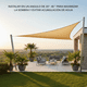 thumbnail image 5 of Carpa Toldo Vela Triangular 5x5x5m Sombra Exterior Anti Uv, 5 of 8