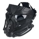 thumbnail image 2 of Máscara Táctica Guardia Casco Protección Ocular De Cara Completa Para Caza Negro Gris, 2 of 5