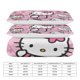 thumbnail image 5 of Hello Kitty Stickers Comforter Twin SizeComforter Set for Kids Girls3Pcs Bedding Set Printed Comforter with 2 PillowcasesDown AlternativeSoft and Lightweight Bed Sheets, 5 of 5