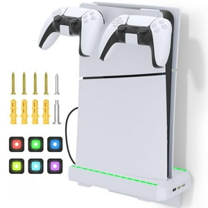 Soporte Vertical Aaronmei Ps5 Slim Blanco