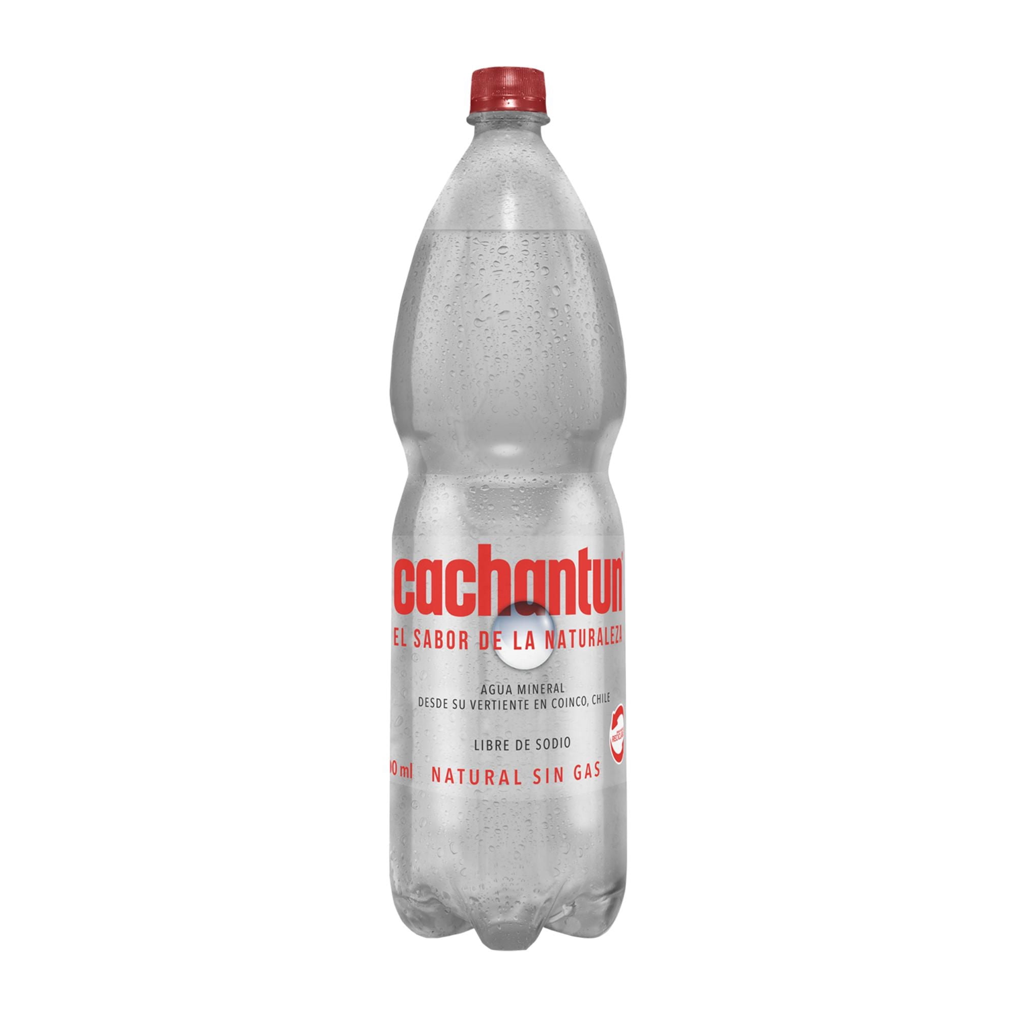 Agua Mineral Sin Gas Botella 1,6 L Cachantun