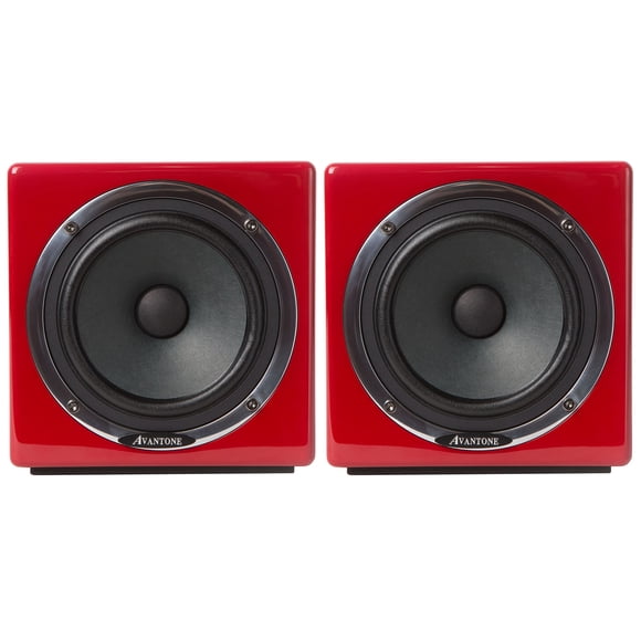 Monitor de Estudio Avantone Pro Active MixCubes 5.25" Rojo