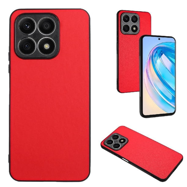 Funda Antigolpes para Honor X8A Cubierta Delgada Rojo
