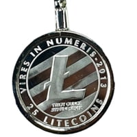 Invencible.Cl - 𝗟𝗟𝗔𝗩𝗘𝗥𝗢 𝗟𝗜𝗧𝗘𝗖𝗢𝗜𝗡 𝗦𝗜𝗟𝗩𝗘𝗥 Llavero Litecoin Silver Exclusivo De Lujo. Aj51