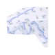 thumbnail image 5 of INSPIRE CHIC Pañuelos de Algodón Mezclado con Estampado Floral para Mujer, 21.7" Pequeño Cuadrado Flores Pañuelo para la Cabeza Flores-Azul, 5 of 6