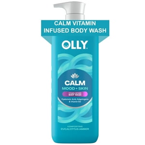 Gel De Baño Olly Calm Con Ácido Hialurónico, Adaptógenos Y Vitamina B3