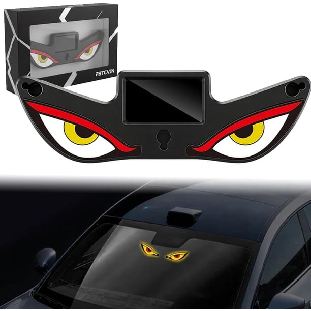 Luz coche ojo demonio solar inalámbrica sin taladro impermeable SUV furgonetas
