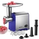 thumbnail image 1 of Picadora de Carne KEENSTAR 450W Acero Inoxidable para Embutidos, 1 of 7