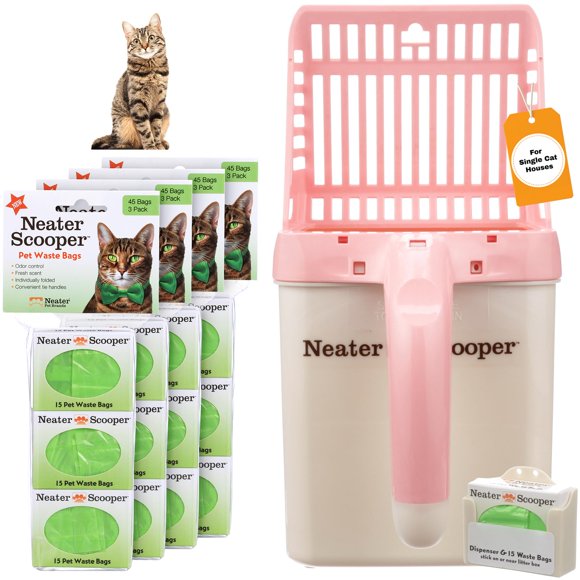 Cucharilla para arena de gato Neater Pet Brands Standard + 195 bolsas