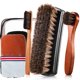 thumbnail image 1 of Kit de Cepillos para Zapatos ZJoey 6 Piezas Aplicadores de Laca con Cerdas de Caballo, 1 of 7