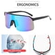 thumbnail image 4 of POLASUP GAFAS LENTES DE SOL Gafas de sol deportivas NY Sunglasses con lentes espejados azul y morado, protección UV 400. Diseño moderno y ligero, ideales para ciclismo y actividades al aire libre, 4 of 5