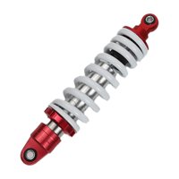 Magideal - Amortiguador Trasero De 295Mm, Absorción De Impacto Hidráulica, Puntal De Choque Multiusos De Rendimiento Estable Para Suministros De Motocicleta