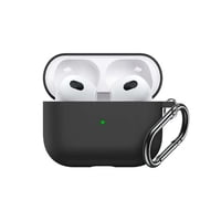 Genérico - Carcasa Funda Silicona Para Airpods 3 Negro