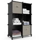 thumbnail image 1 of Organizador de almacenamiento HOMIDEC de 6 cubos con martillo de metal negro, 1 of 9