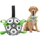 thumbnail image 1 of Pelota de fútbol para perros Kylinsure 15 cm con correas, 1 of 9