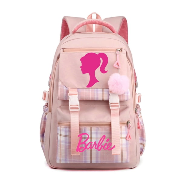 Barbie the movie Backpack for Women Anime Printed Bookbag Bag Student Teenager girl boy Children Knapsack Schoolbag Rucksack