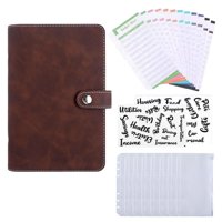 Ioensy - Organizador De Cupones Carpeta De Efectivo De Hoja Perdida Para Estudiantes De Presupuesto Oficina En El Hogar