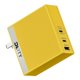 thumbnail image 1 of Adaptador de Corriente Deity 140W GaN Pro USB-C Amarillo, 1 of 1